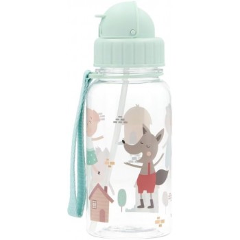 Botella agua Tutete The Three Little Pigs