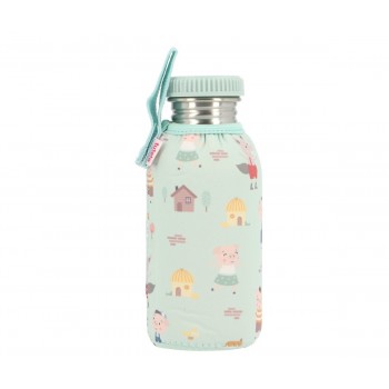 Botella Acero con Funda The Three Little Pigs...